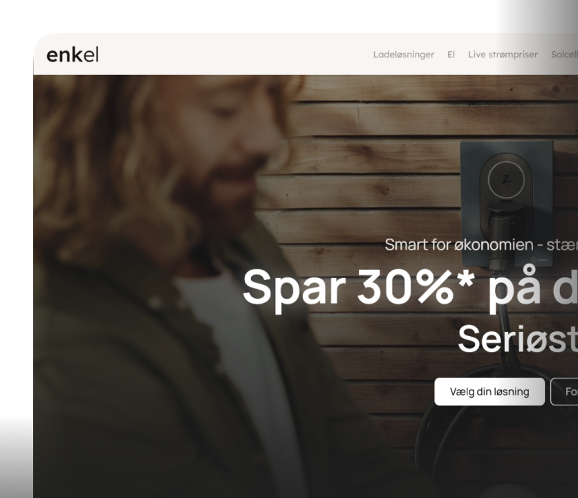 EV Charging Startup Website