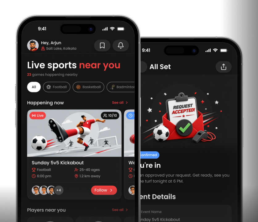 GameON - Find a Nearby Game